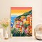 Paint by Numbers Kit for Adults Beginner, Seaside Acrylic Adult Paint by Number Kits on Canvas, Seascape Watercolor Oil Number Painting for Adults, Perfect for Home Decor Gift 16"x20"